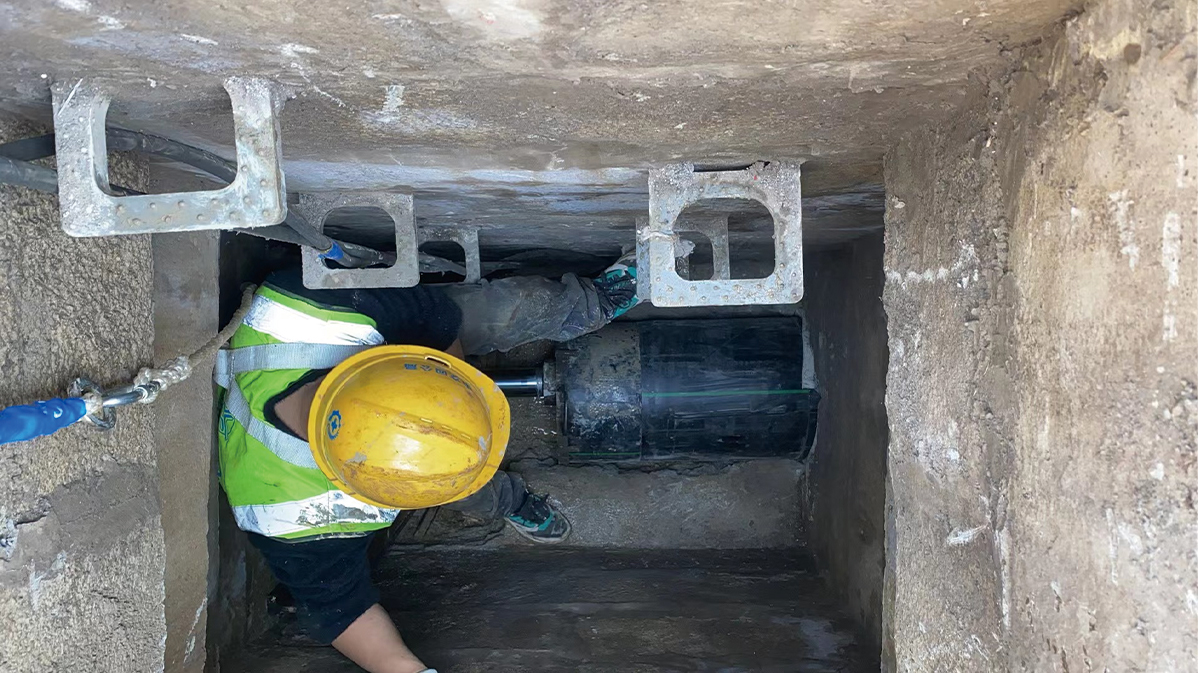 平川HDPE短管内衬法